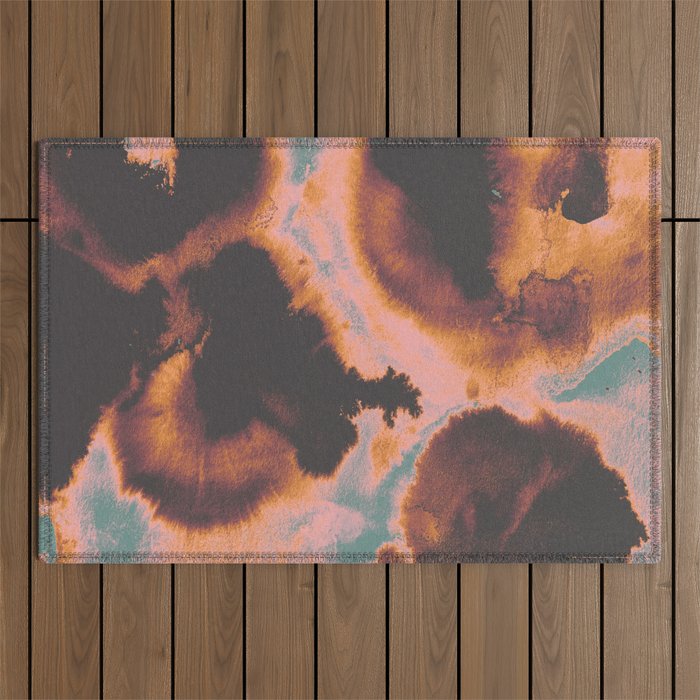 Burning Autumn Outdoor Rug Gallery Image 1