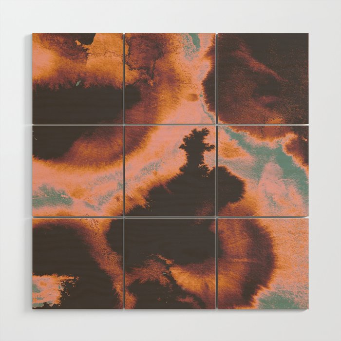 Burning Autumn Wood Wall Art Gallery Image 1
