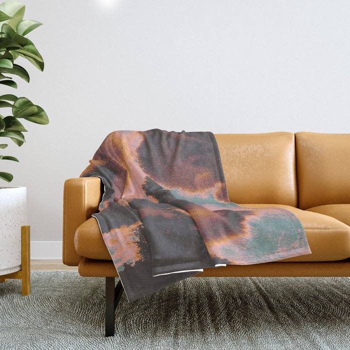 Burning Autumn Throw Blanket Gallery Image 1