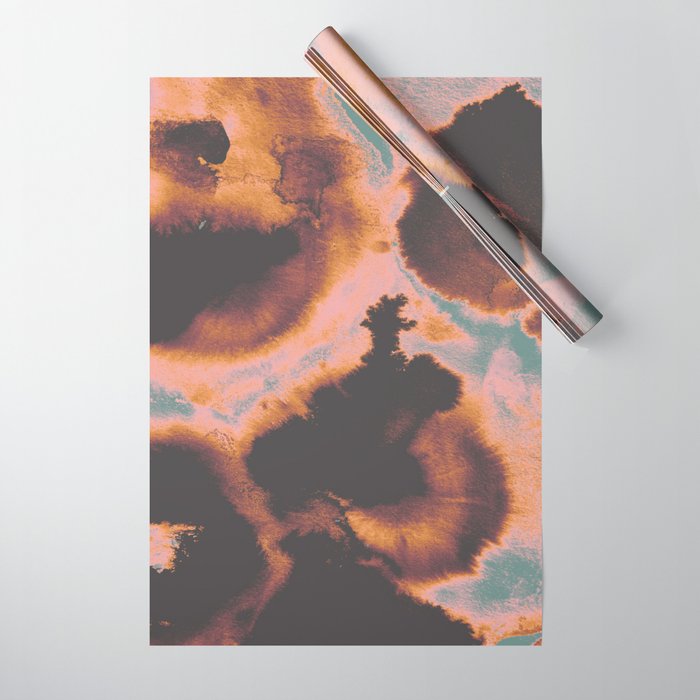 Burning Autumn Wrapping Paper Gallery Image 1