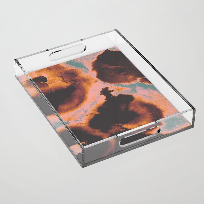 Burning Autumn Acrylic Tray Gallery Image 1