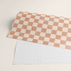 CHECKER - 001 - Nougat Wrapping Paper Gallery Image 2