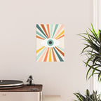 All Seeing Evil Eye - earthy Poster Gallery Image 2
