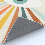 All Seeing Evil Eye - earthy Rug Gallery Image 4