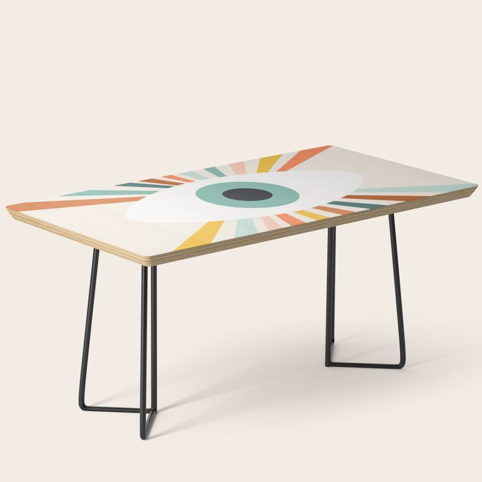 All Seeing Evil Eye - earthy Coffee Table Gallery Image 1