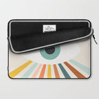 All Seeing Evil Eye - earthy Laptop Sleeve Gallery Image 2