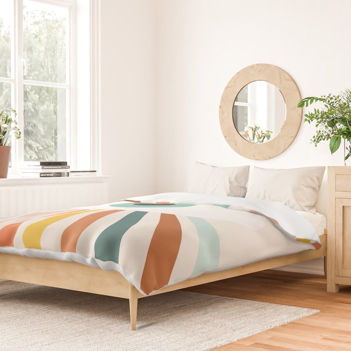 All Seeing Evil Eye - earthy Duvet Cover Gallery Image 2
