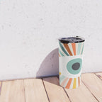 All Seeing Evil Eye - earthy Travel Mug Gallery Image 4
