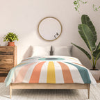 All Seeing Evil Eye - earthy Comforter Gallery Image 3