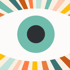 All Seeing Evil Eye - earthy Coffee Mug Gallery Image 2