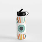 All Seeing Evil Eye - earthy Water Bottle Gallery Image 1