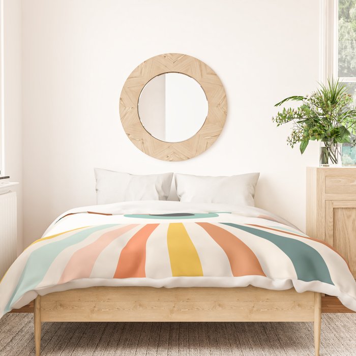 All Seeing Evil Eye - earthy Duvet Cover Gallery Image 3