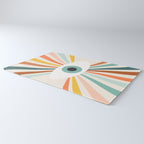All Seeing Evil Eye - earthy Rug Gallery Image 3