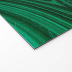 Malachite Green Marble Texture Welcome Mat Gallery Image 2