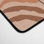 Palm leaves arch pattern - rust, terracotta, clay, desert, boho, ombre Desk Mat Gallery Image 4