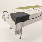 Abstract Minimal Shapes 126 Tablecloth Gallery Image 1
