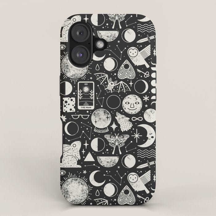 Lunar Pattern: Eclipse iPhone Case