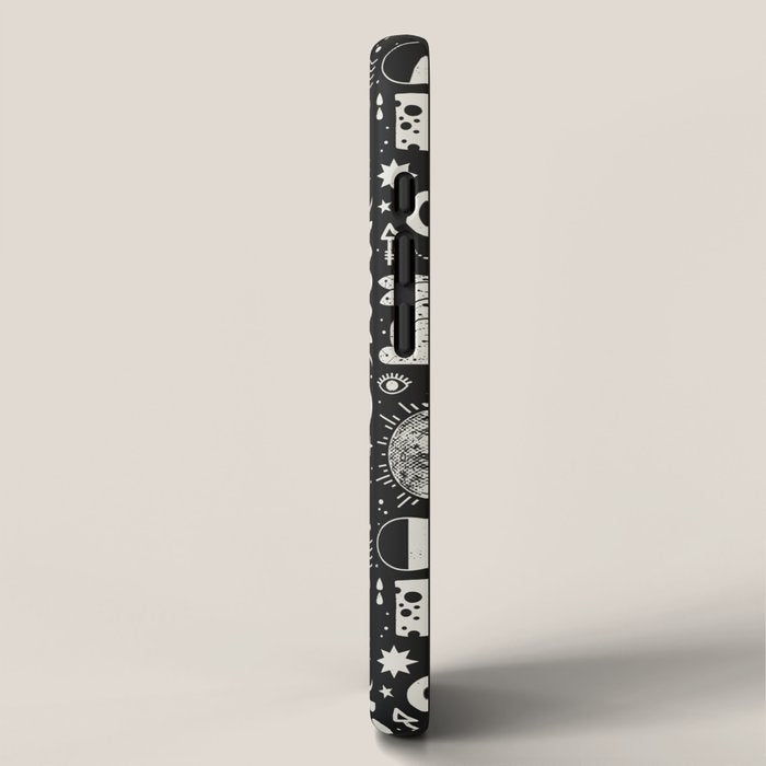 Lunar Pattern: Eclipse iPhone Case Gallery Image 2