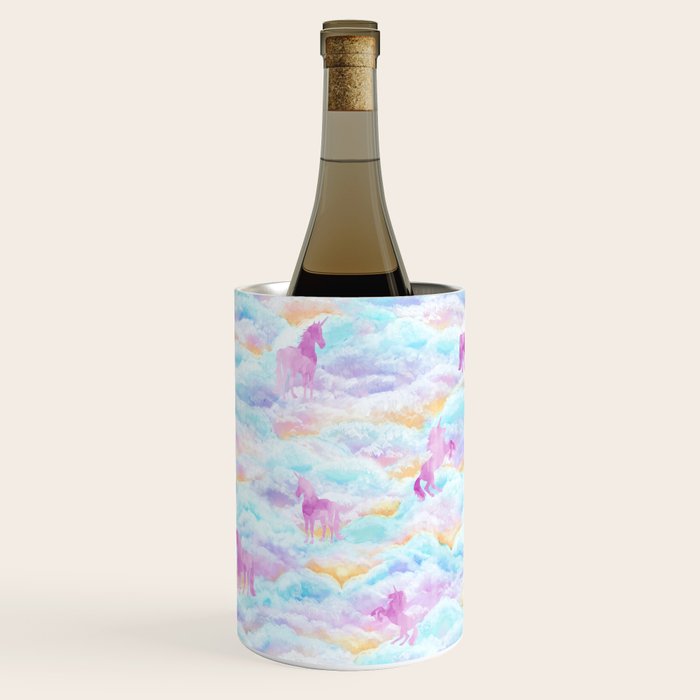 Unicorns Hiding in Clouds Wine Chiller Gallery Image 3
