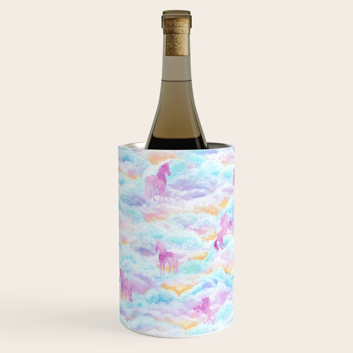 Unicorns Hiding in Clouds Wine Chiller Gallery Image 2