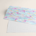 Unicorns Hiding in Clouds Wrapping Paper Gallery Image 2