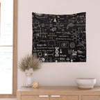 Science Madness Wall Tapestry Gallery Image 2