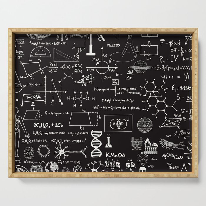 Science Madness Serving Tray Gallery Image 1