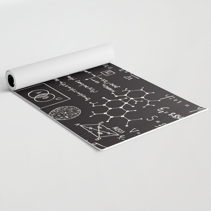 Science Madness Yoga Mat Gallery Image 2