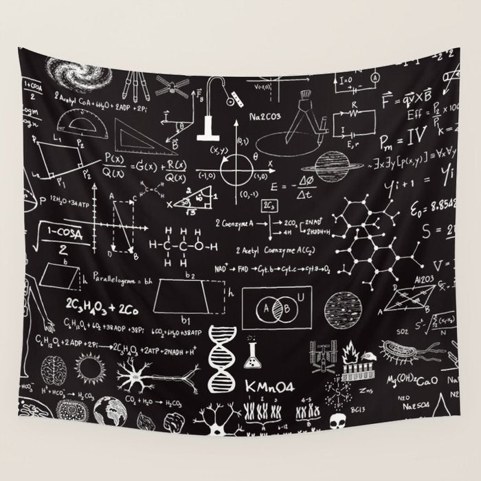 Science Madness Wall Tapestry Gallery Image 1