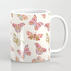 Vintage Butterflies - pattern Coffee Mug Gallery Image 1