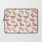 Vintage Butterflies - pattern Laptop Sleeve Gallery Image 1