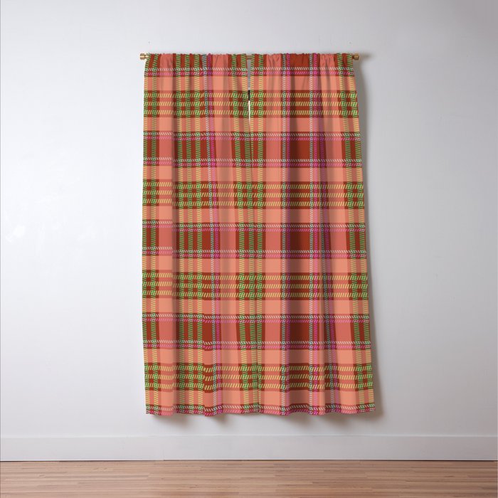 Modern Charm Plaids Window Curtain Gallery Image 3