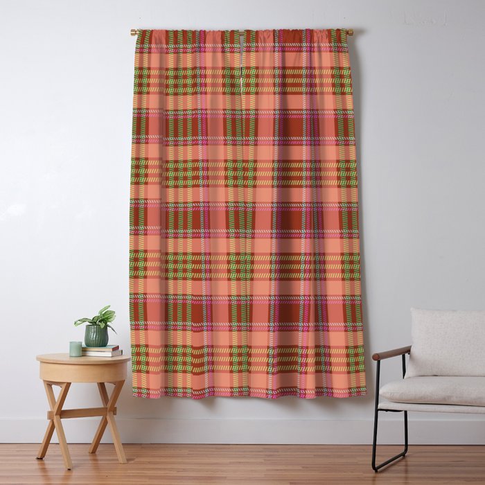 Modern Charm Plaids Window Curtain Gallery Image 5
