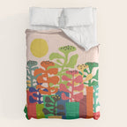Plants market Comforter Gallery Image 6