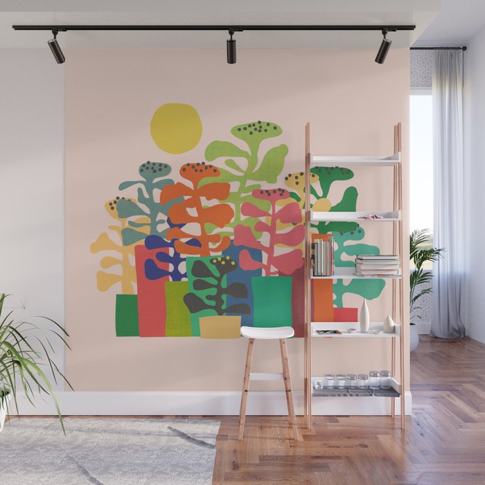 Plants market Wall Mural Gallery Image 1