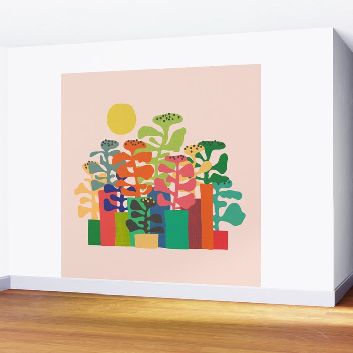 Plants market Wall Mural Gallery Image 2