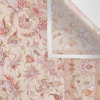 Antique Pastel Peach Tabriz Persian Wall Tapestry Gallery Image 3