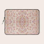 Antique Pastel Peach Tabriz Persian Laptop Sleeve Gallery Image 1