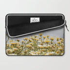 Garden of Daisy Flowers | Nature Photography in Portugal Art Print | Floral Summer Photo Laptop Sleeve Gallery Image 2