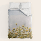 Garden of Daisy Flowers | Nature Photography in Portugal Art Print | Floral Summer Photo Duvet Cover Gallery Image 6