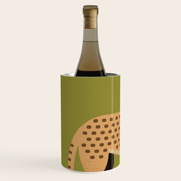 Whimsy Leopard Wine Chiller Gallery Image 2