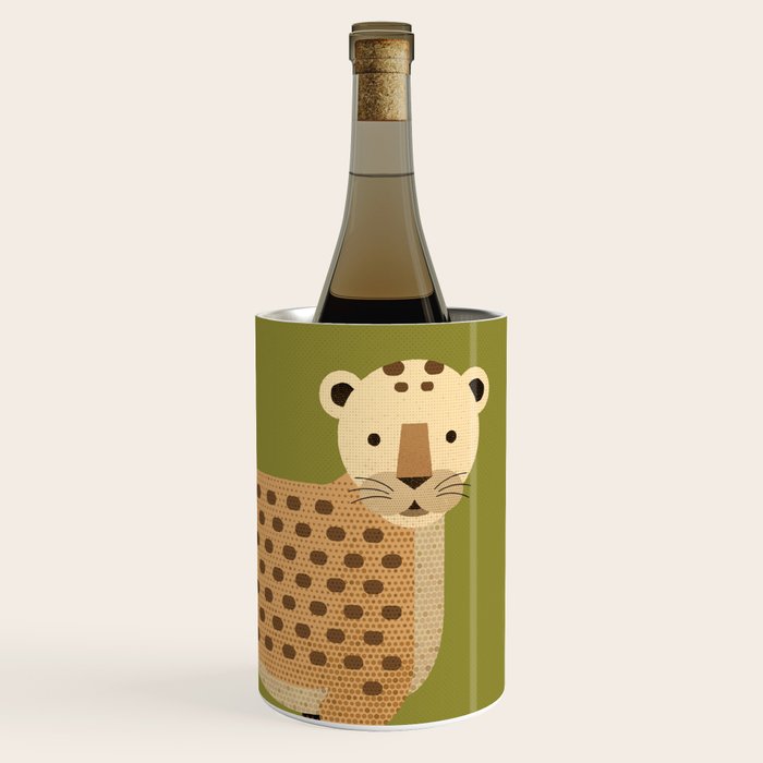 Whimsy Leopard Wine Chiller Gallery Image 3