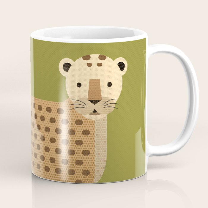 Whimsy Leopard Coffee Mug Gallery Image 1