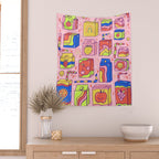 Juice Box Print Wall Tapestry Gallery Image 2