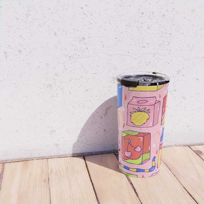 Juice Box Print Travel Mug Gallery Image 4