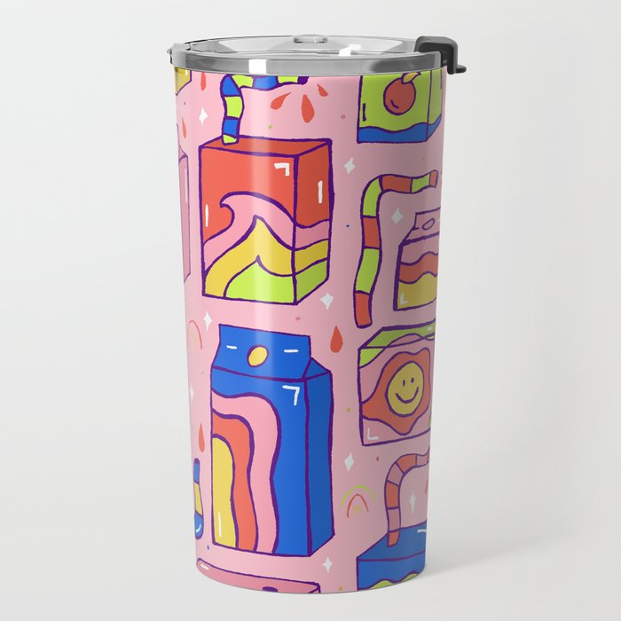Juice Box Print Travel Mug Gallery Image 2