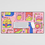 Juice Box Print Desk Mat Gallery Image 1