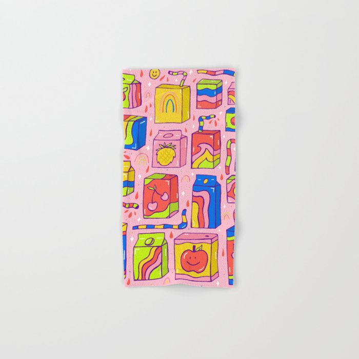 Juice Box Print Bath Towel Gallery Image 1