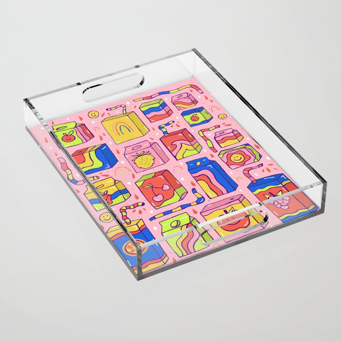 Juice Box Print Acrylic Tray Gallery Image 1