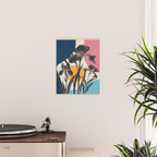 Modern Iris Abstraction Poster Gallery Image 2
